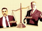 Sevag Chalabian, left, and Steve Barrett who is still fighting to clear his name three years after a blackmail charge was dropped.  