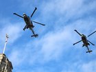 A royal Navy Helicopter flypast at Britannia Royal Naval College on December 14, 2023. The Royal Navy confirmed a fatal chopper crash in Devon has left three service members dead.