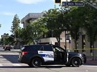 Police were trying to negotiate with the man after he took a number of hostages at a California bank. 
