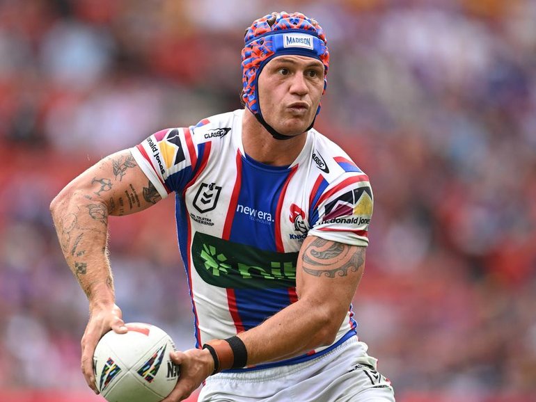 Melbourne have pin-pointed Newcastle's star fullback Kalyn Ponga as a danger man. (Dave Hunt/AAP PHOTOS)