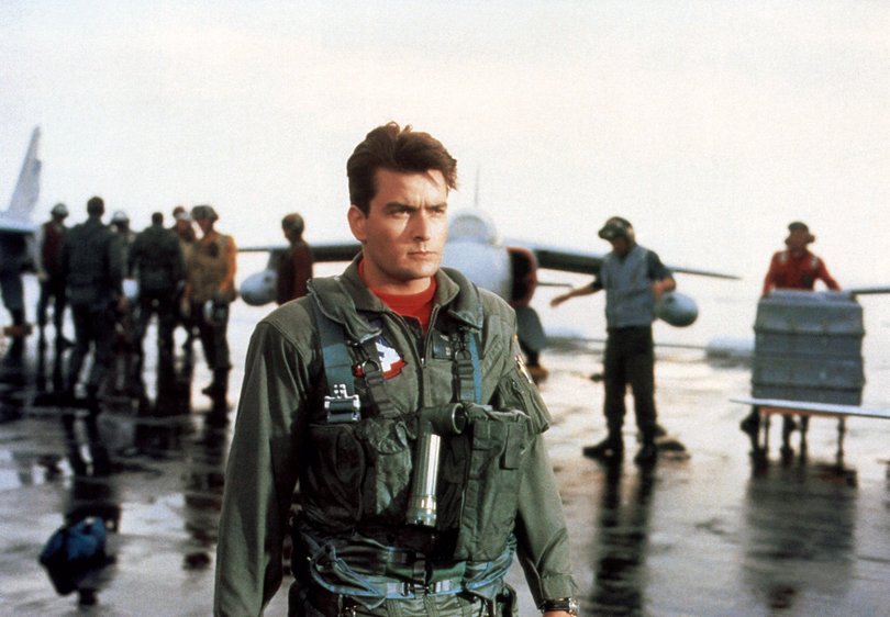 Charlie Sheen in Hot Shots!