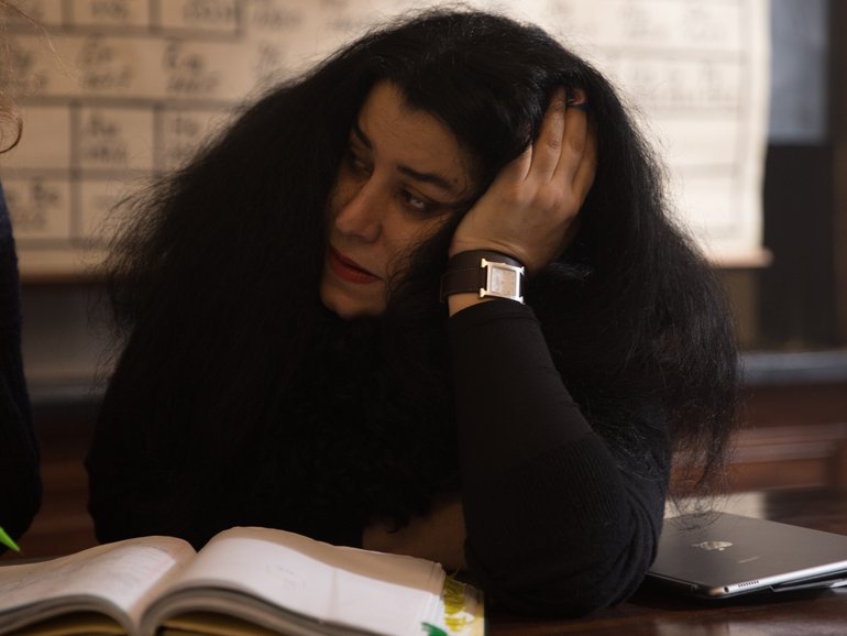 Persepolis author Marjane Satrapi.