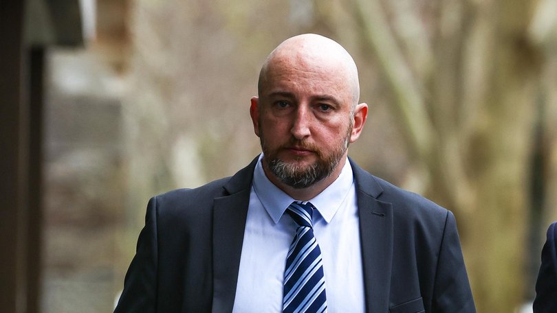 Sergeant Benedict Bryant will on Friday learn his sentence after he drove dangerously back in 2022. Picture: NewsWire / Gaye Gerard