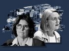 Reserve Bank of Australia's Governor Michele Bullock and Treasury secretary Jenny Wilkinson.