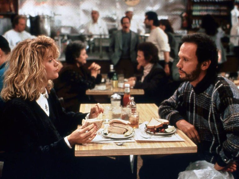 Harry and Sally, when you meet them at the start of the film, are both deeply annoying.