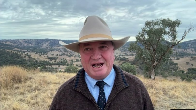 Barnaby Joyce changed his stance on foreign ownership.