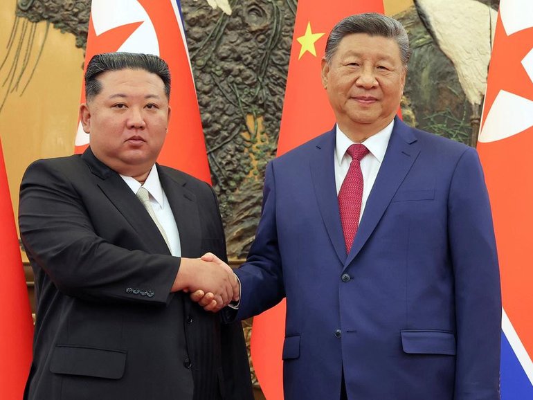 Chinese President Xi Jinping will travel to North Korea to meet with Kim Jong-un next week. 