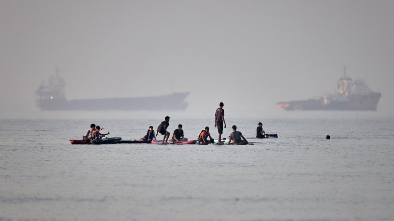 Iran and the US have exchanged fire near the Strait of Hormuz, complicating peacekeeping efforts. (AP PHOTO)