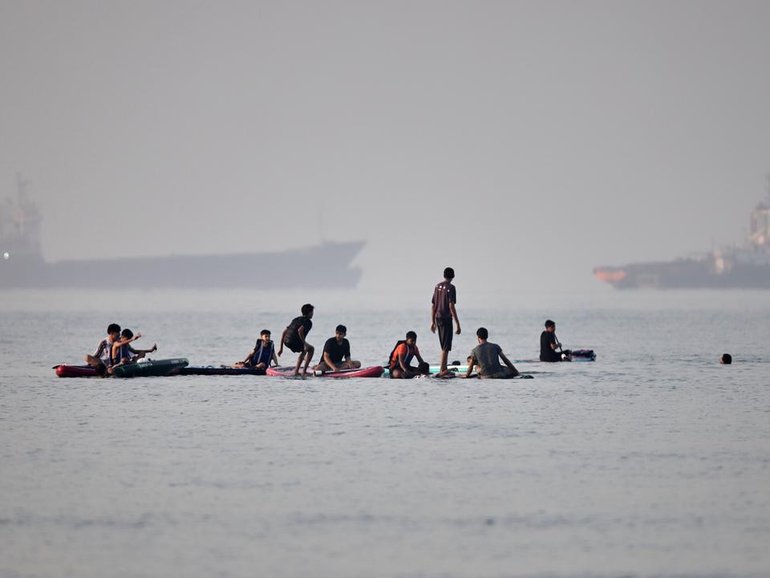 Iran and the US have exchanged fire near the Strait of Hormuz, complicating peacekeeping efforts. (AP PHOTO)