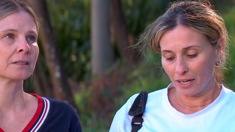 Kathy Blessing (right) said the attack has been “deeply traumatising” for the family. Picture: 7News