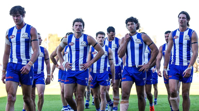 North Melbourne were embarrassed in Bunbury.