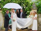 Princess Anne's son Peter Phillips has married Harriet Sperling at a ceremony attended by royals. (AP PHOTO)
