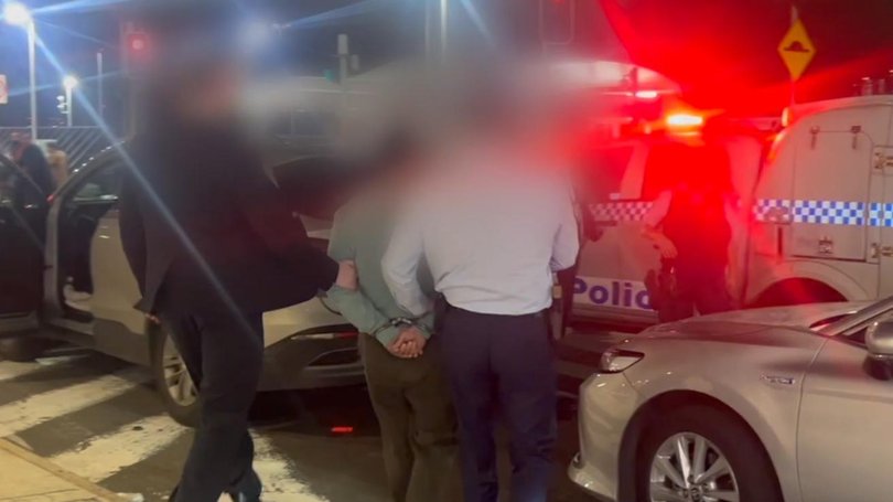 The driver allegedly stopped the car, jumped into the back seat and sexually assaulted the teenager. Picture: NSW Police