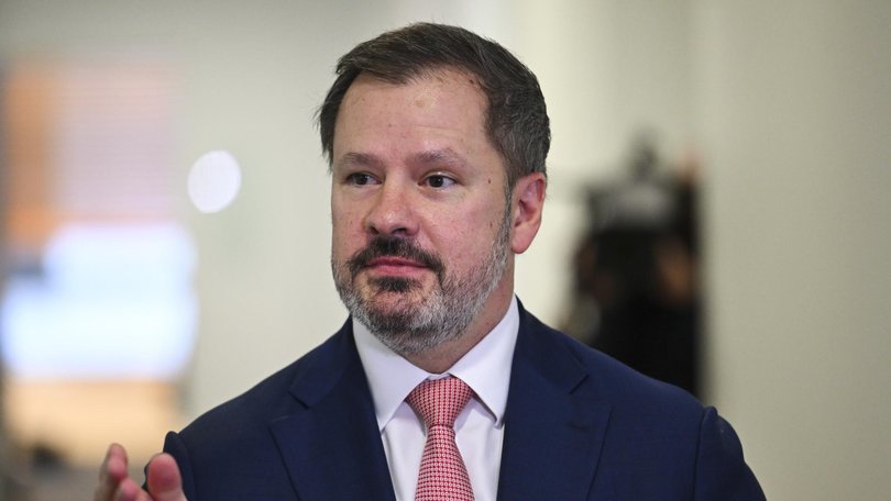 Former Labor minister and current backbencher Ed Husic called for a rethink of the AUKUS agreement. Picture: NewsWire / Martin Ollman.