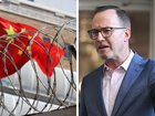 A Greens senator has cast doubt on the threat from China as the AUKUS submarine pact faces renewed pressure.