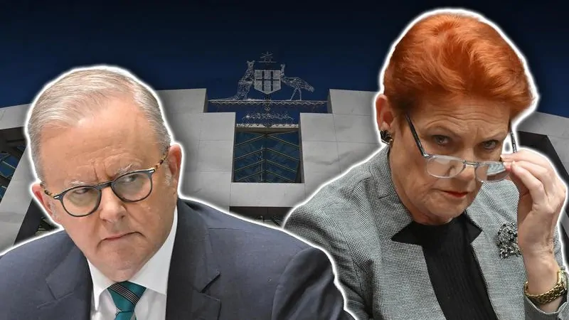 Pauline Hanson reaffirms PM ambitions as yet another poll tilts in One Nation’s favour Pauline Hanson reaffirms PM ambitions as yet another poll tilts in One Nation’s favour