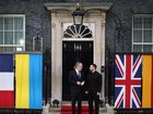 The United Kingdom, France and Germany have become Ukraine's largest supporters. (EPA PHOTO)