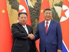 Chinese President Xi Jinping is due to arrive in North Korea for talks with Kim Jong-un. (AP PHOTO)