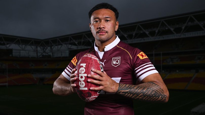 Kulikefu Finefeuiaki will play his first game for Queensland after starring for the Dolphins. (Darren England/AAP PHOTOS)