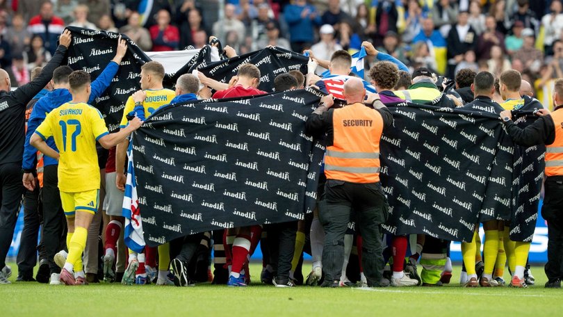 Christian Eriksen has fans fearful after a scary collapse.