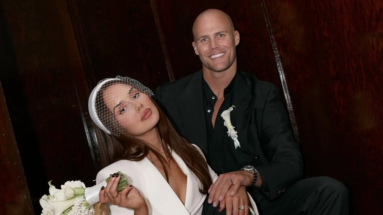 Lily Brown and Jett Kenny tied the knot at the weekend.