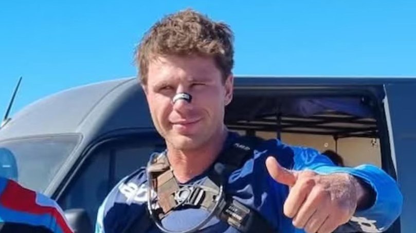 Matthew Bielefeld died after crashing while competing in the off-road Finke Desert Race.