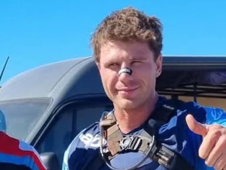 Matthew Bielefeld died after crashing while competing in the off-road Finke Desert Race.