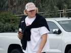 Reuben Ginbey outside Eagles HQ on Monday.