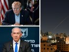 Donald Trump has threatened to leave Israel to fight Iran 'alone'.