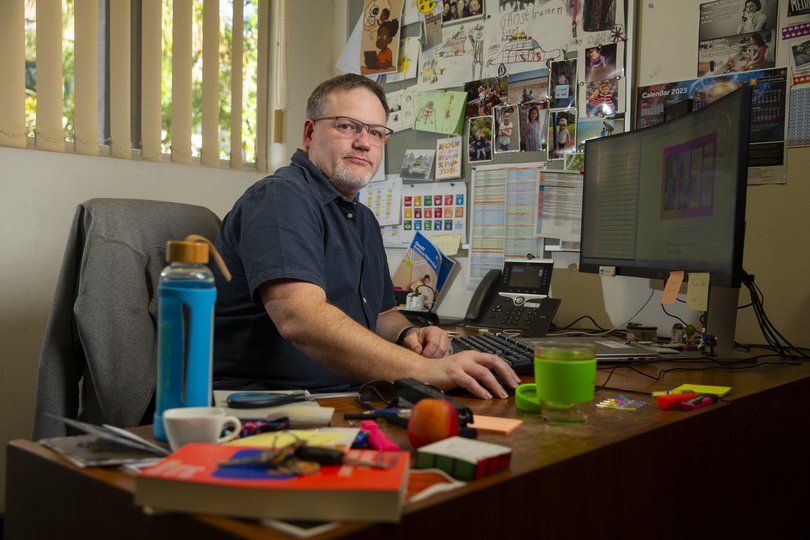 Curtin University internet studies professor Tama Leaver.