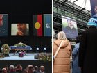 The scene at the MCG for Neale Daniher's state funeral.
