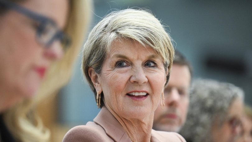 Julie Bishop resigned as ANU chancellor last month. Picture: NewsWire / Martin Ollman