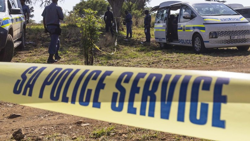 South African police are searching for a gang of shooters who opened fire at an informal settlement. (EPA PHOTO)