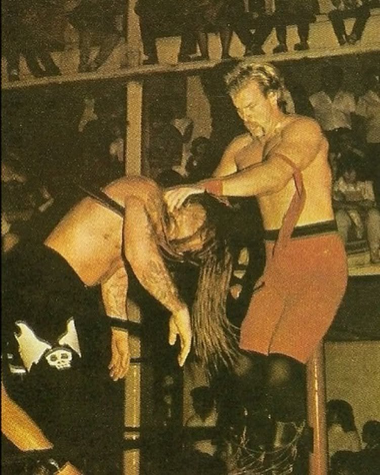 Tyler Mane in his professional wrestling days.