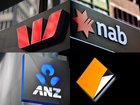 Profit forecasts for the big four banks have been cut, a move tied to slowing home loan growth.