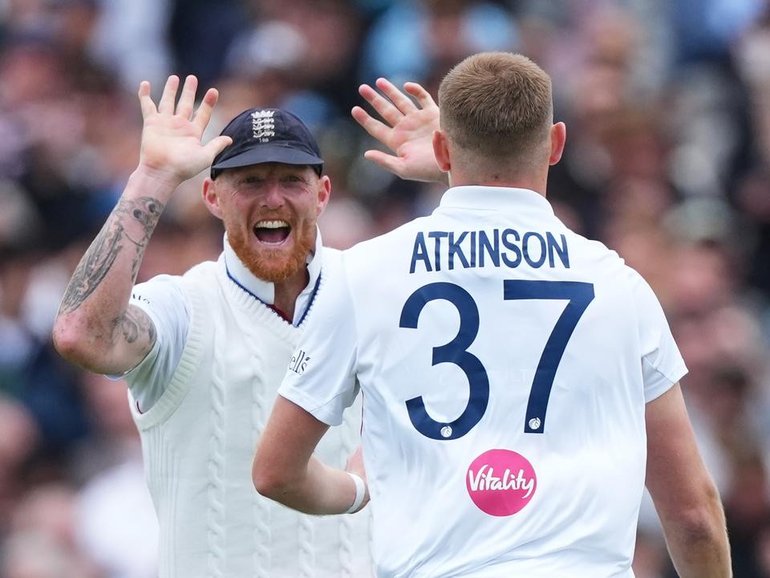 Ben Stokes and Gus Atkinson, who helped beat NZ at Lord's, have been dropped for the second Test. (AP PHOTO)