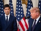 Kevin Warsh, incoming chairman of the US Federal Reserve, left, and US President Donald Trump during a swearing-in ceremony in the  White House.