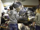 Horror find hidden among donated clothing.