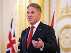 Richard Marles, Australia's defense minister, at the annual AUKMIN summit in London, UK, on Wednesday.