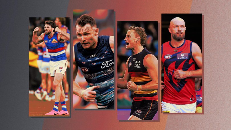 Marcus Bontempelli, Patrick Dangerfield, Jordan Dawson, Max Gawn The Nightly