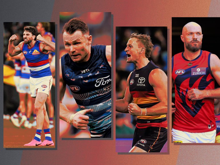 Marcus Bontempelli, Patrick Dangerfield, Jordan Dawson, Max Gawn The Nightly