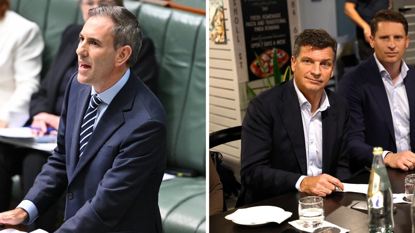 Jim Chalmers has doubled down on personal swipes at Angus Taylor