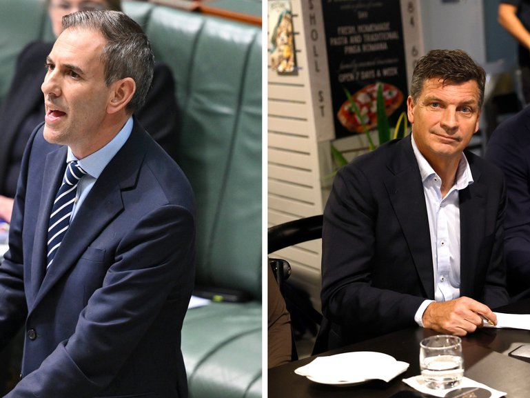 Jim Chalmers has doubled down on personal swipes at Angus Taylor