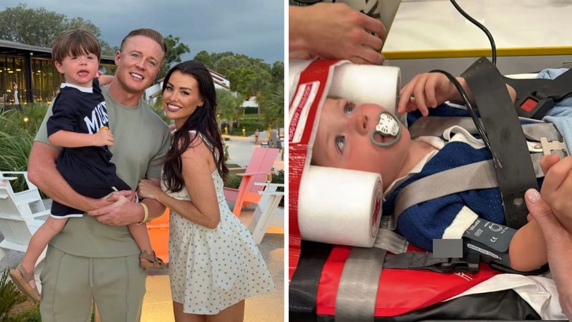 The TOWIE star said the crash landing had left her young son ‘struggling to breathe’, with the little boy eventually ‘passing out’.