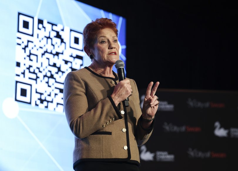 Senator Pauline Hanson.