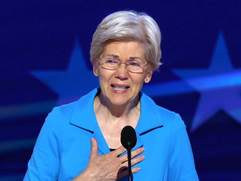 Democratic Senator from Massachusetts Elizabeth Warren.