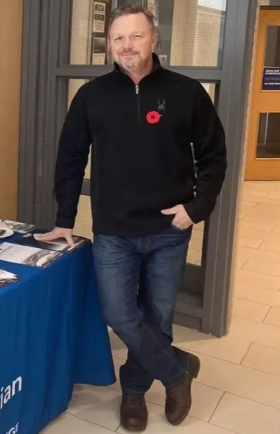 Former Air Canada pilot Geoffrey Wall.