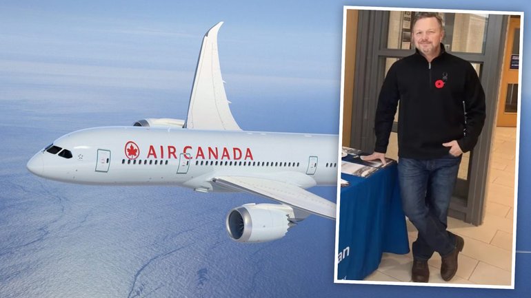 Former Air Canada pilot Geoffrey Wall.