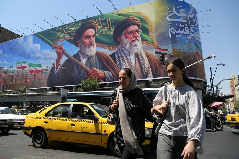 People go about their daily lives as usual in Tehran, Iran on June 08, 2026, despite escalating tensions and reciprocal statements and attacks between Iran, Israel, and the US.