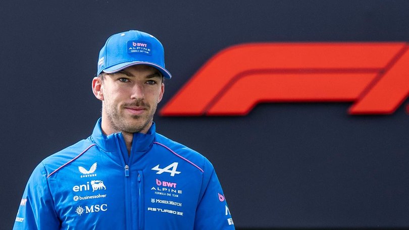 Alpine driver Pierre Gasly (AP PHOTO)